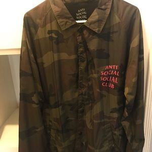 ASSC ANTI SOCIAL SOCIAL CLUB CAMO JACKET
